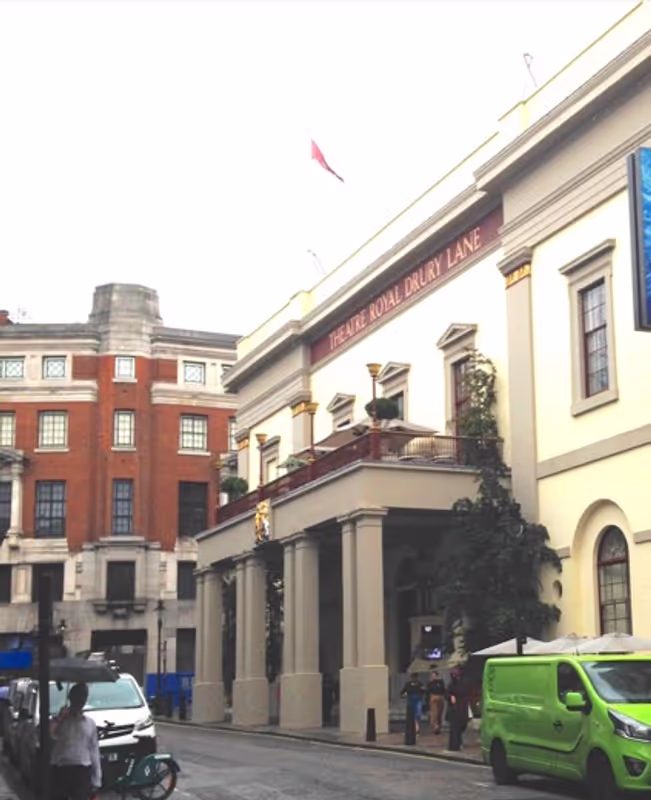 London Private Tour - Theatre Royal Drury Lane