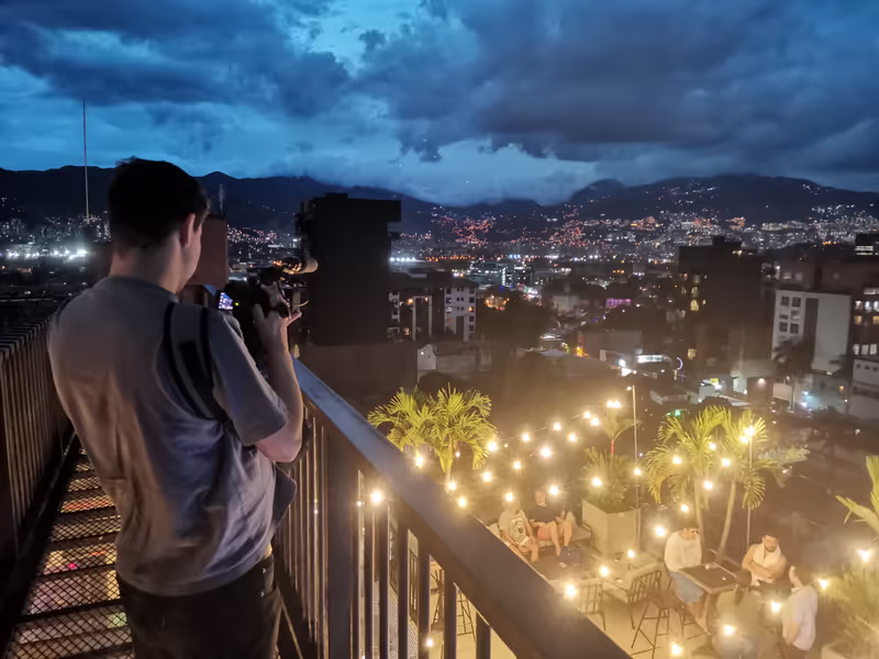 Medellin Private Tour - Medellin city lights