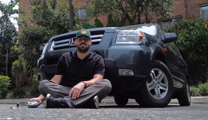 Medellin Private Tour - me and my car