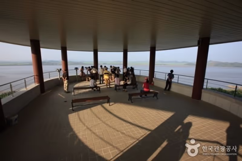 Seoul Private Tour - Ganghwado peace observatory in DMZ, photo by KTO.
