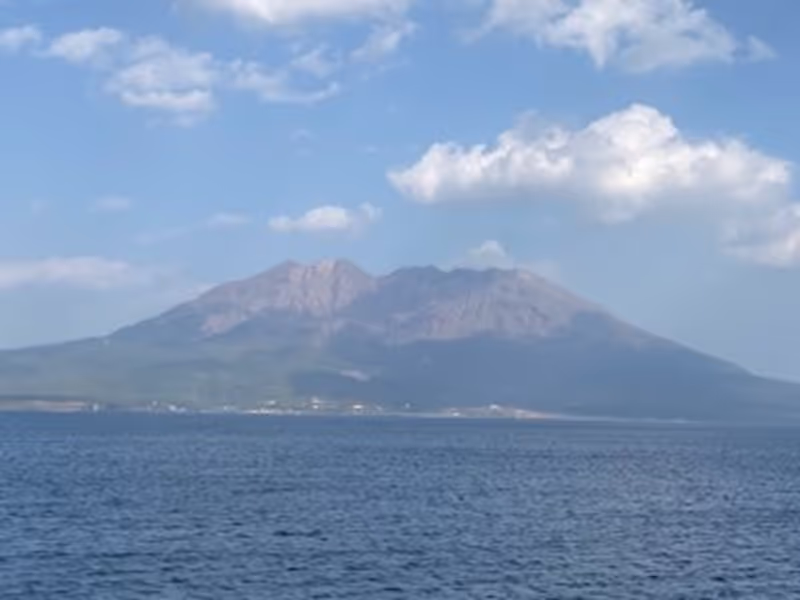Kagoshima Private Tour - Active volcano rises above Kagoshima Bay!