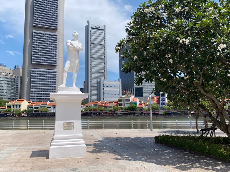 Singapore Private Tour - Sir Stamford Raffles landed in Singapore on 28 Jan 1819.