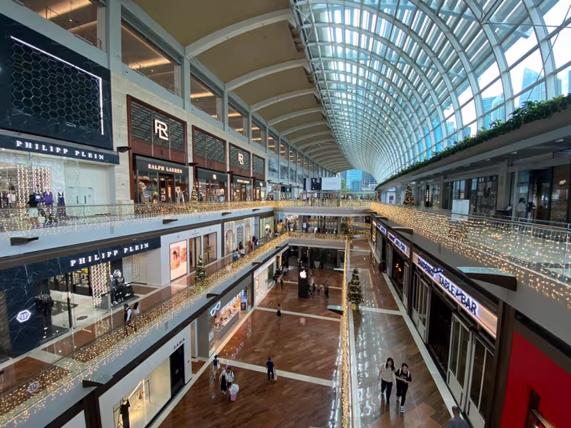 Singapore Private Tour - Marina Bay Sands - Retail Mall