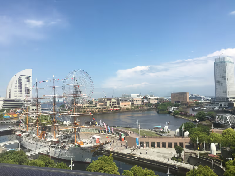 Yokohama Private Tour - Beautiful scenery at Yokohama(Sakuragicho area)