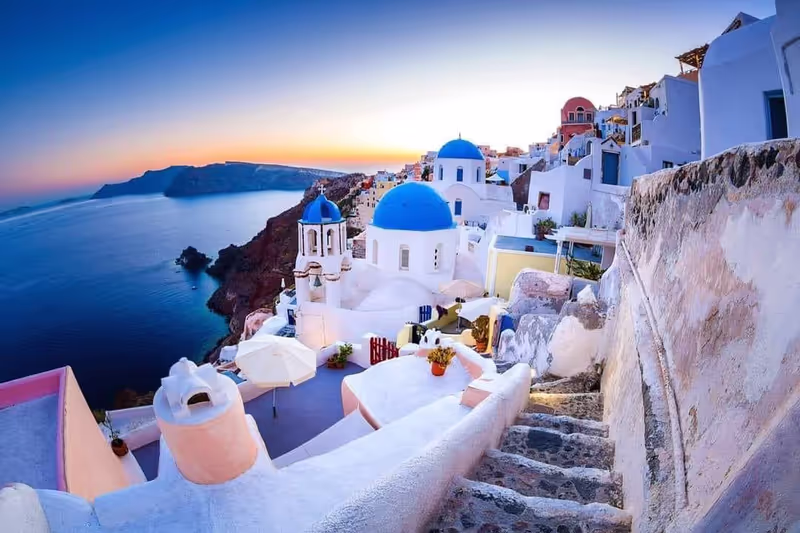 Santorini Private Tour - 3 blue domes