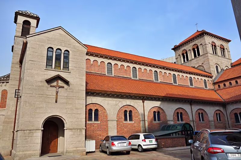 Seoul Private Tour - Anglican church buildng in Korea