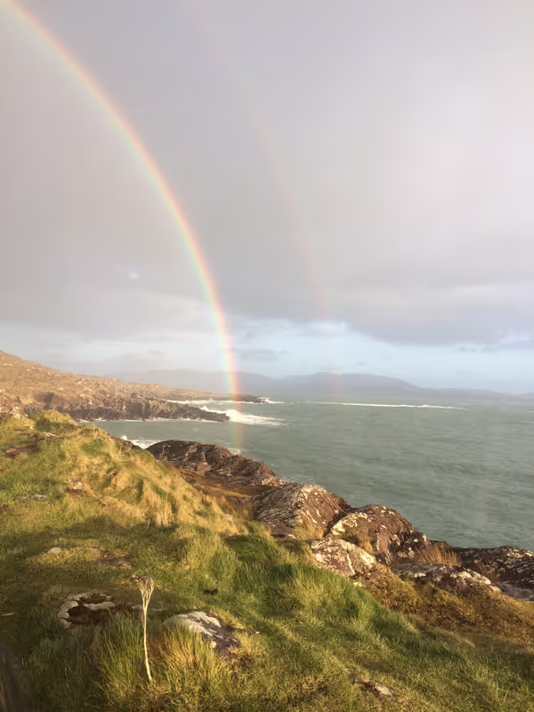 Killarney Private Tour - Rainbow on Wild Atlantic Way