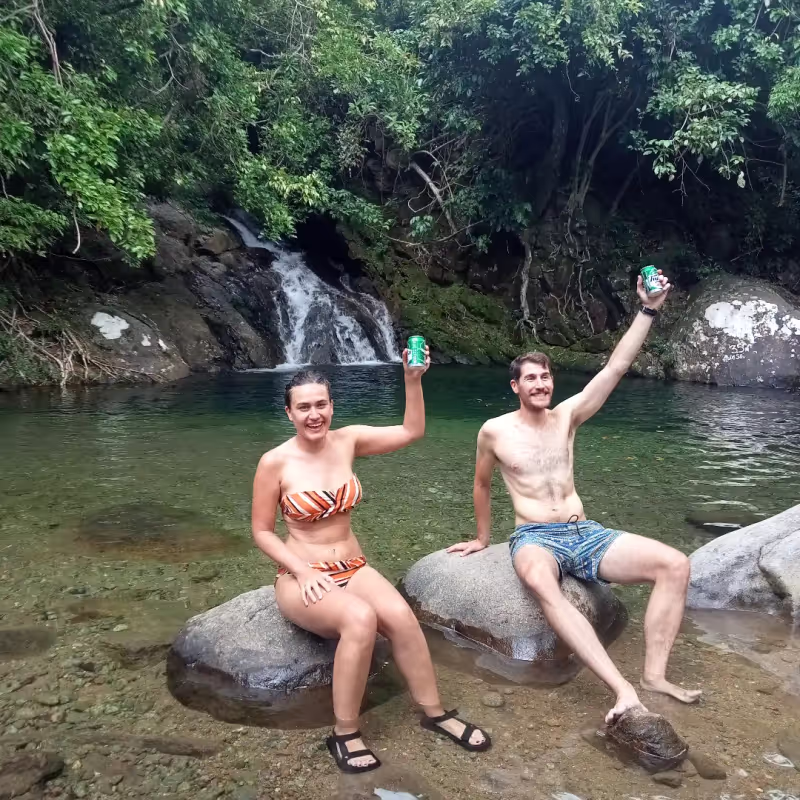 Thua Thien Private Tour - Swimming at Waterfall
