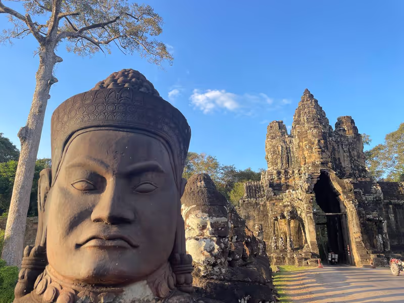 Siem Reap Private Tour - South gate of Angkor Thom