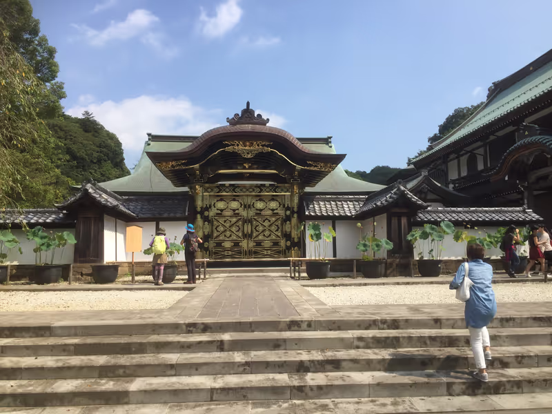 Kamakura Private Tour - Karamon Gate in Kenchoji Temple