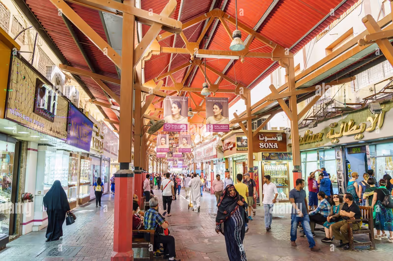 Dubai Private Tour - Gold Souq Main Street