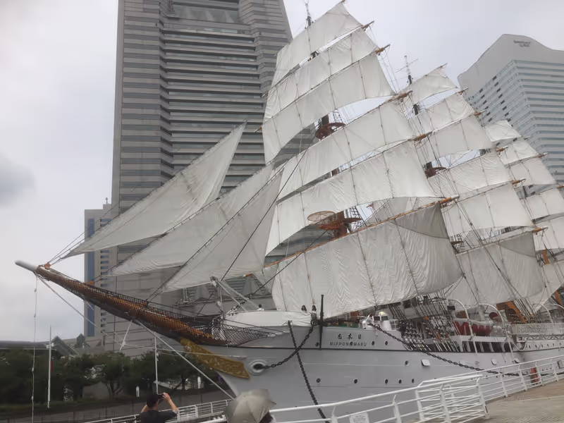 Yokohama Private Tour - Sail Training Ship NIPPON MARU