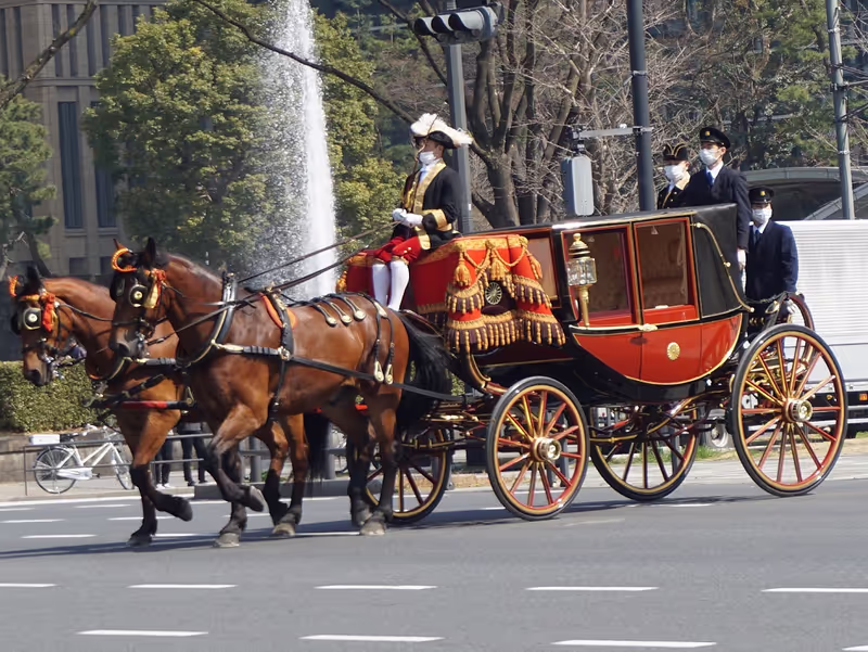 Tokyo Private Tour - Ceremonial carriage at the Imperial Palace