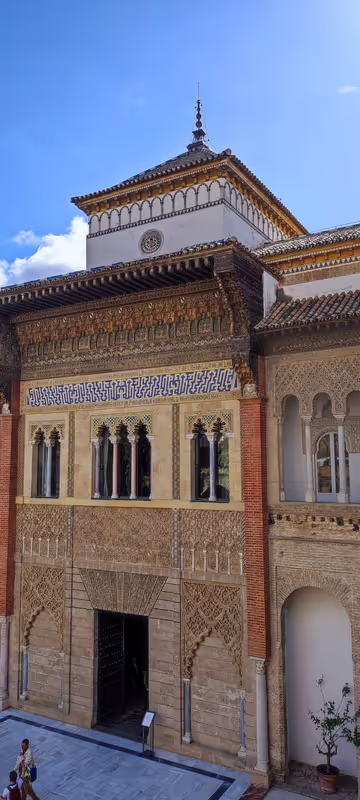 Seville Private Tour - Main entrance of Mudéjar Palace(Alcázar)