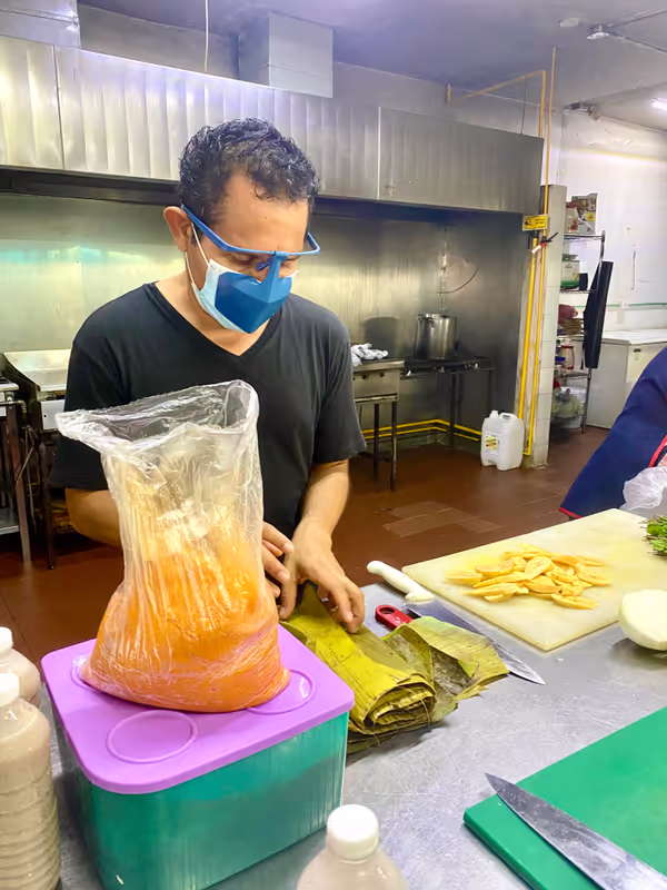 Playa del Carmen Private Tour - Preparing Corn Dough for Tamales