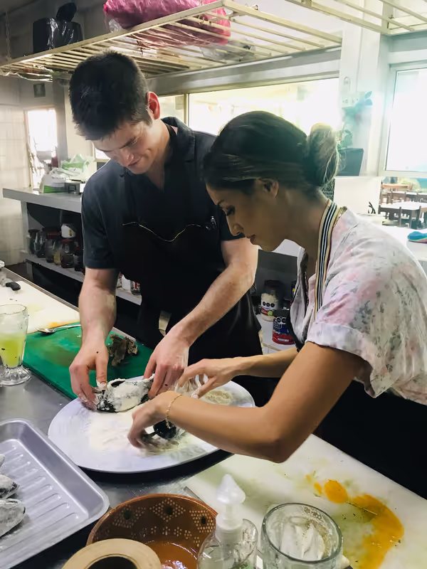 Playa del Carmen Private Tour - Making Chiles Rellenos