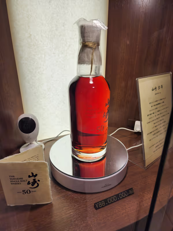 Tokyo Private Tour - Yamazaki 50year