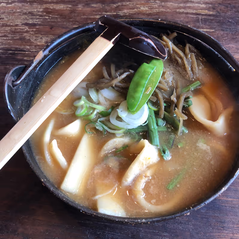 Tokyo Private Tour - Hoto noodle in hot pot