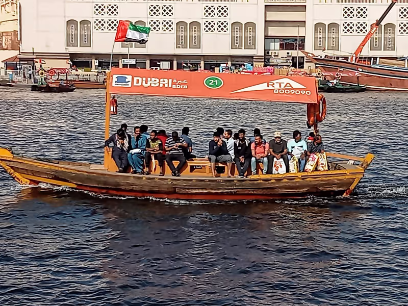 Dubai Private Tour - Abra Ride (triditional Boat)