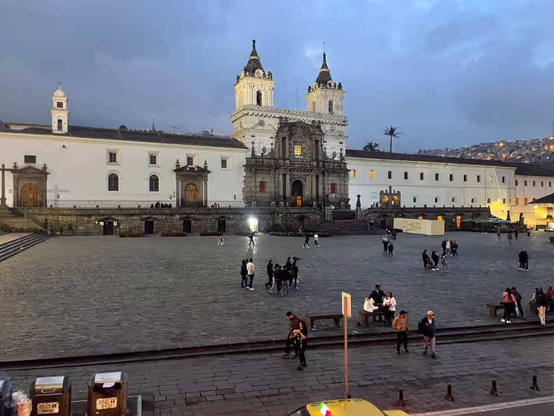 Quito Private Tour - San Francisco convent