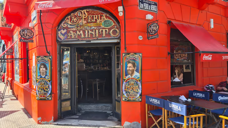Buenos Aires Private Tour - Typical coffee shop in Caminito, La Boca