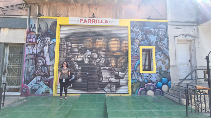 Buenos Aires Private Tour - Mural in La Boca,  Buenos Aires