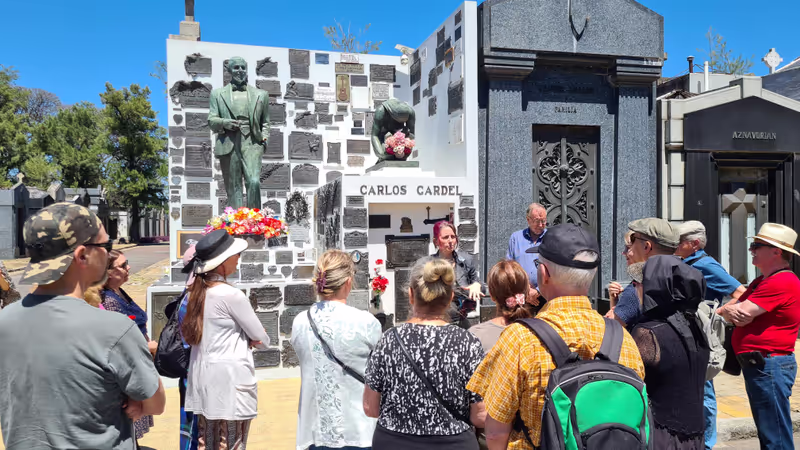 Buenos Aires Private Tour - Carlos Gardel Mausoleum