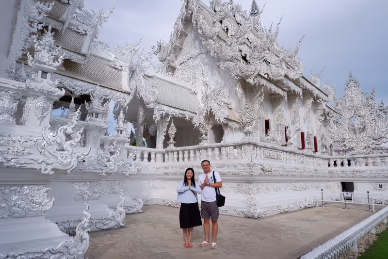 Chiang Mai Private Tour - At The White Temple