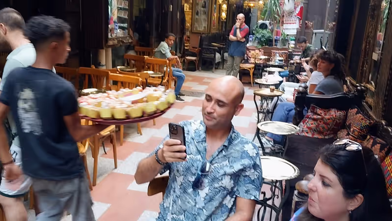 Cairo Private Tour - Cafe Mirrors