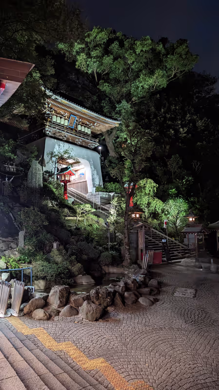 Kamakura Private Tour - The nighttime atmosphere of Enoshima,