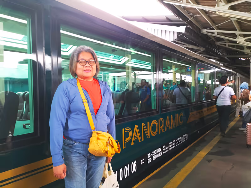 Jakarta Private Tour - Panoramic train to Bandung