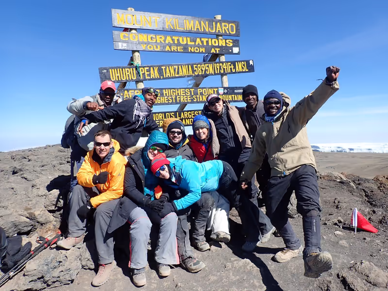 Kilimanjaro Private Tour - Sign of the Peak