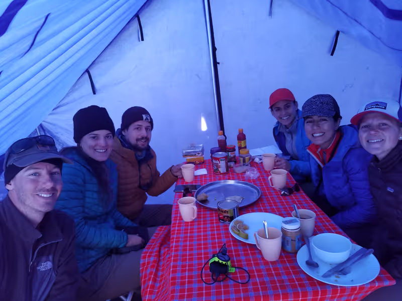 Kilimanjaro Private Tour - Dinner at shira campsite