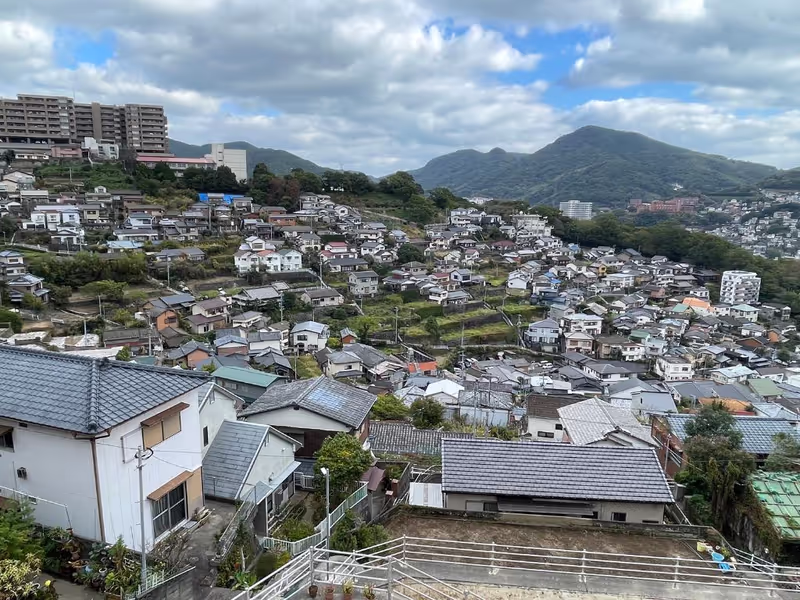 Nagasaki Private Tour - View of the Tateyama District