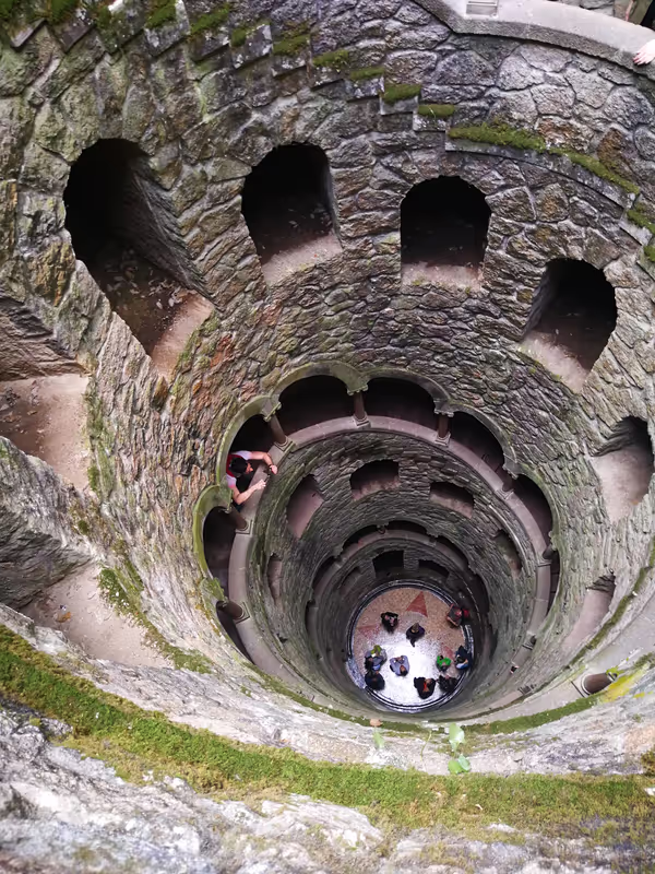 Lisbon Private Tour - Initiation Well in Sintra Quinta da Regaleira