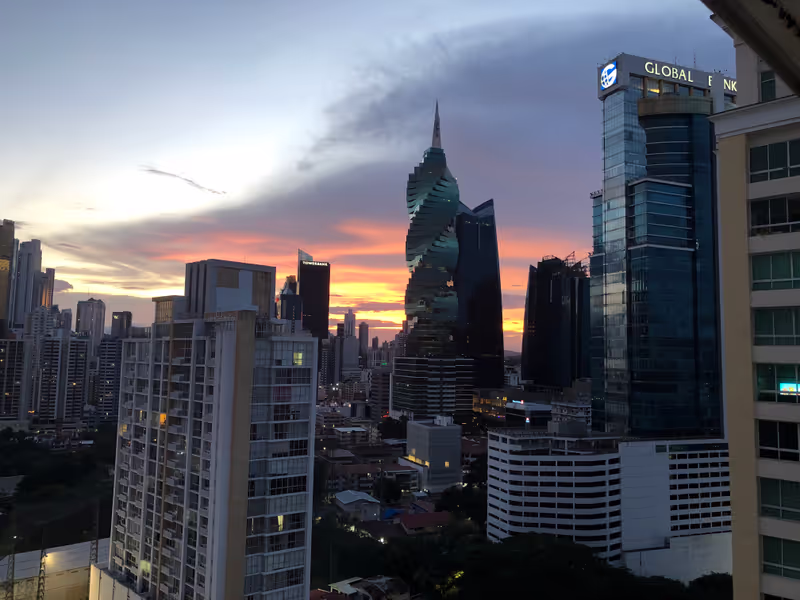 Panama City Private Tour - View of Downtown Panama City