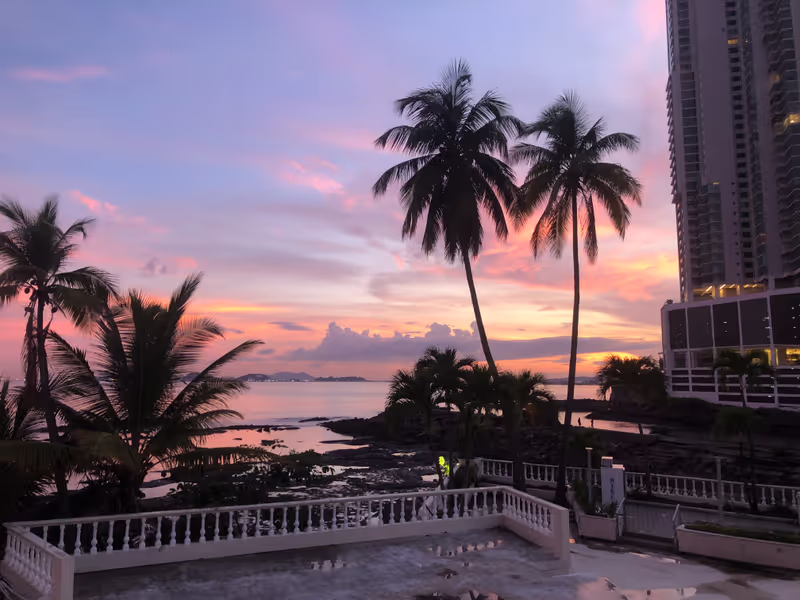 Panama City Private Tour - Sunset at the Panama Bay