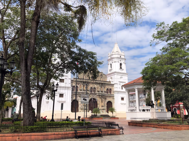 Panama City Private Tour - Cathedral Plaza - Oldtown