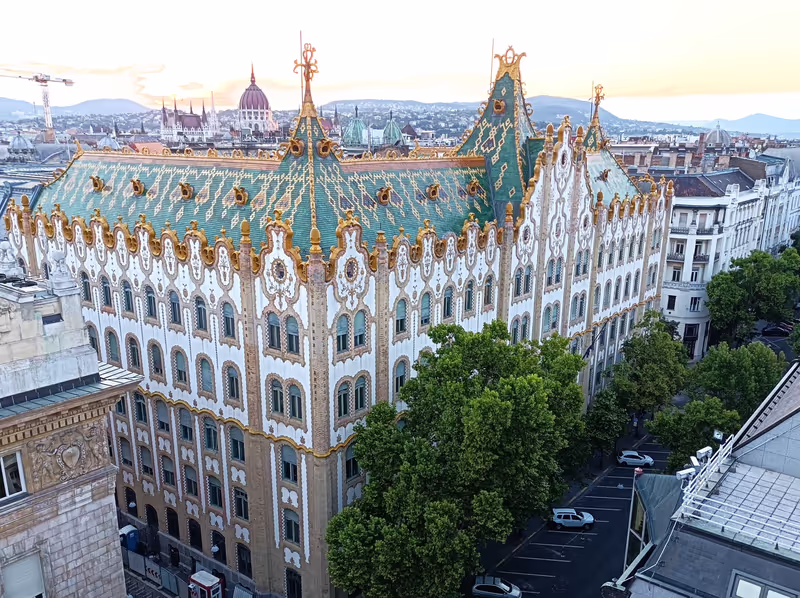 Budapest Private Tour - Postal Savings Bank building