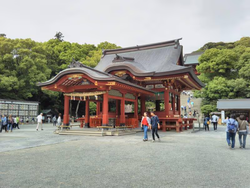 Kanagawa Private Tour - Tsurugaoka Hachimangu.