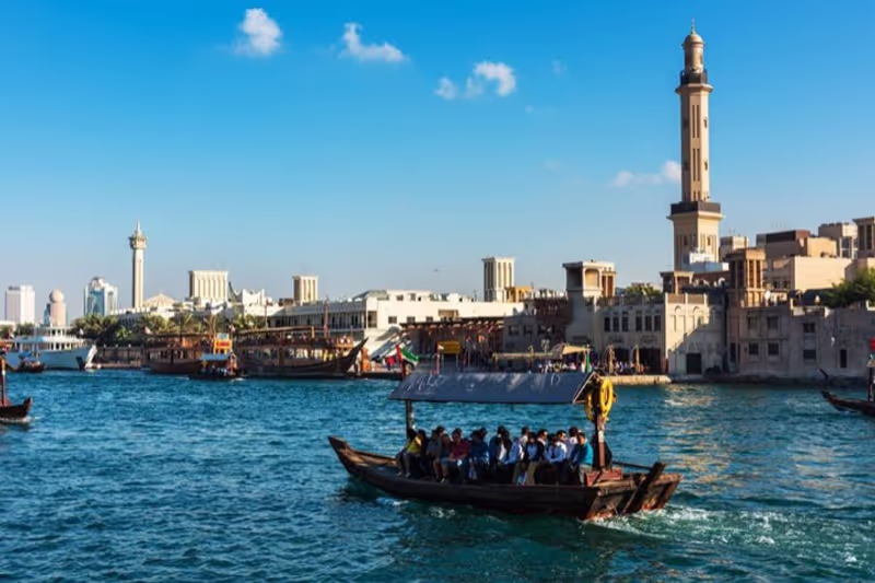 Dubai Private Tour - water taxi ride