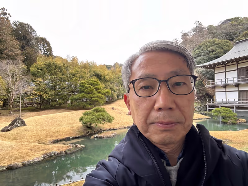 Kamakura Private Tour - If you get tired of walking, head to the garden. L