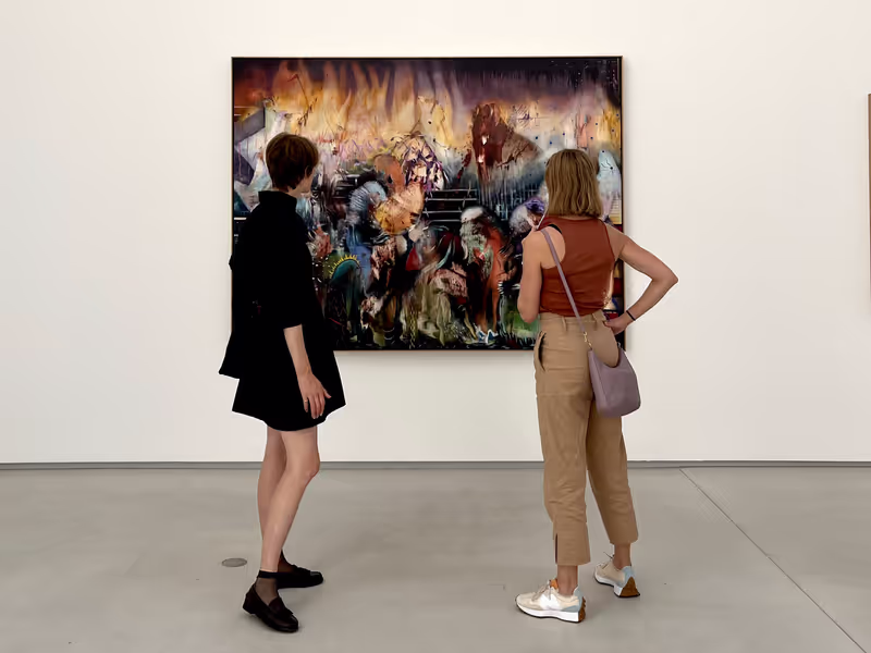 Paris Private Tour - Artwork by Ali Banisadr
