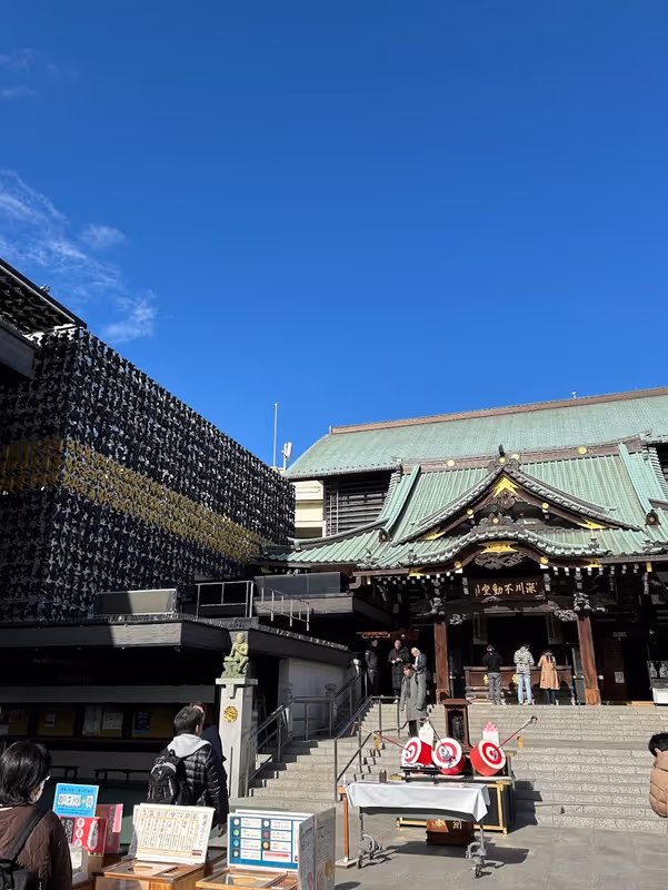 Tokyo Private Tour - Main building of Fukagawa Fudo