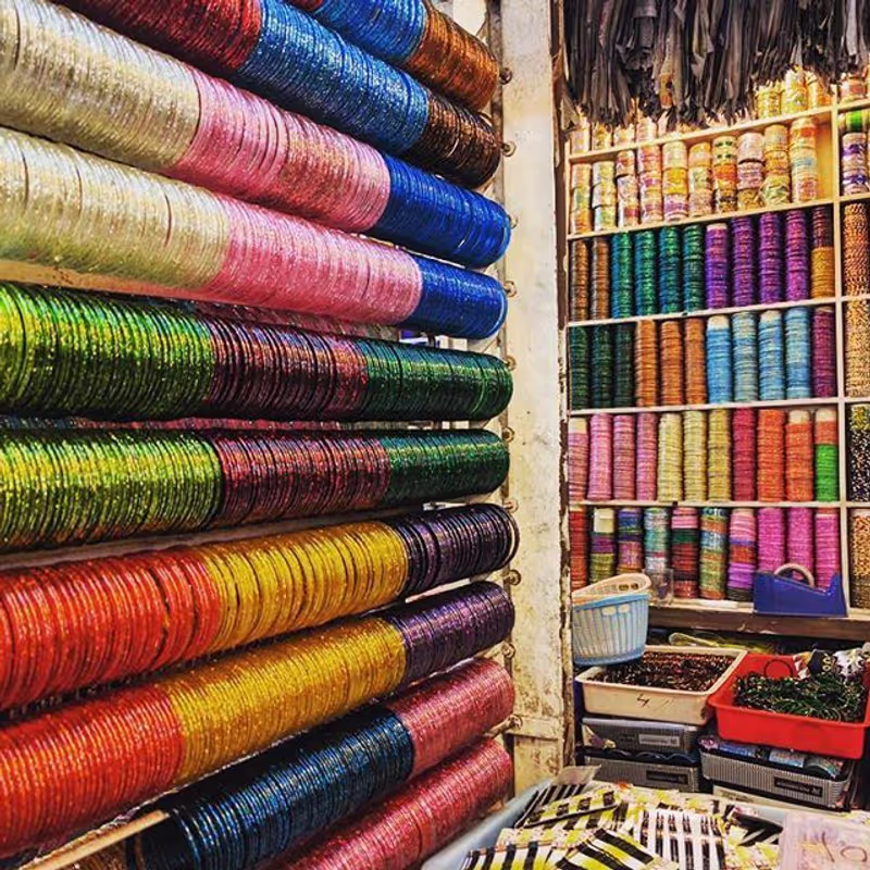 Delhi Private Tour - Bangles collection