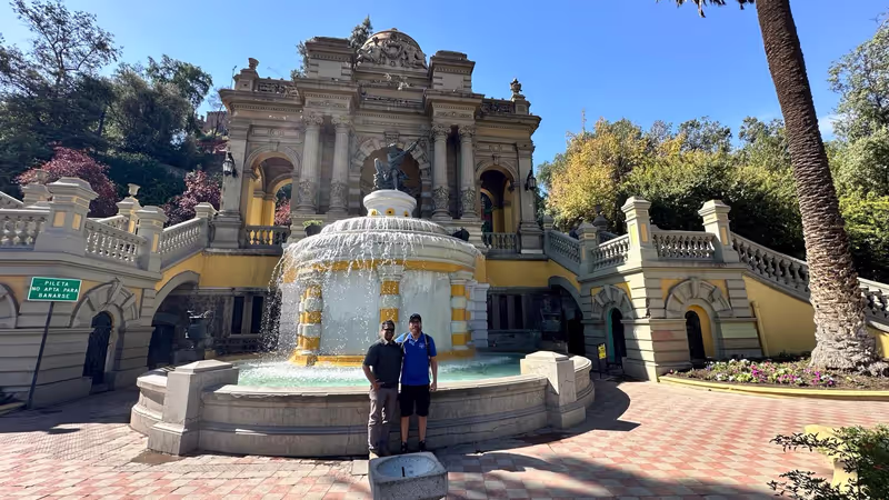Santiago Private Tour - Santa Lucia hill