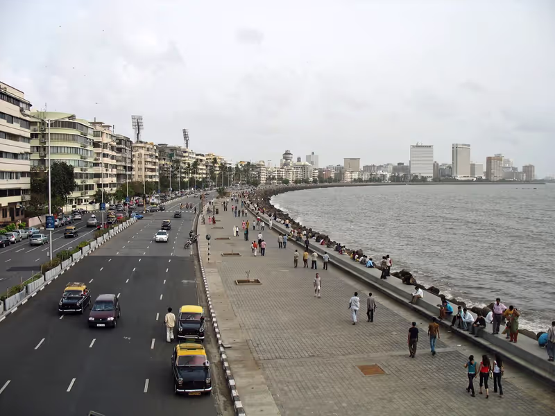 Mumbai Private Tour - Marine Drive