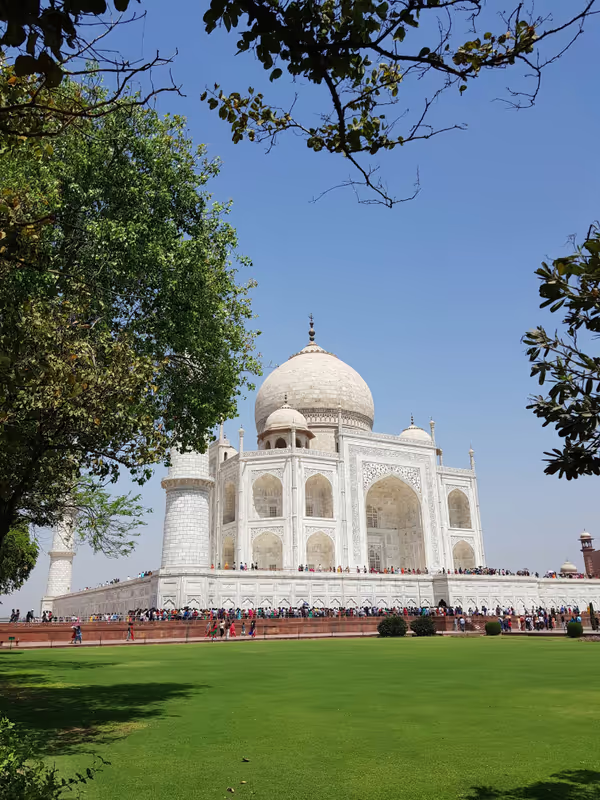 Delhi Private Tour - Side View of Taj Mahal
