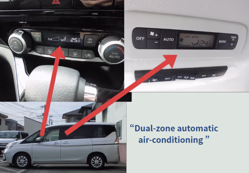 Fukuoka Private Tour - “front & rear automatic air-conditioning"