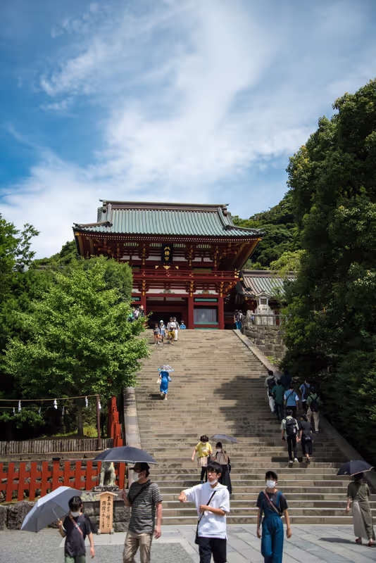 Kamakura Private Tour - Tusruokahachimangu-temple